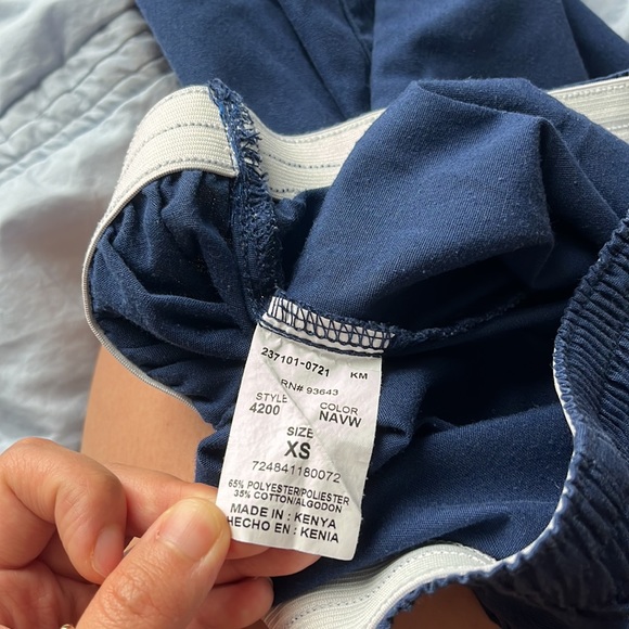 EUC kent state university college of nursing scrubs BOTTOM ONLY - size XS - Picture 5 of 6